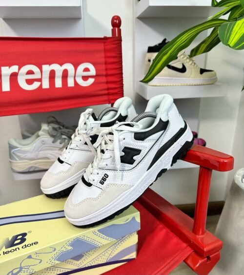 New Balance 550 Blanco - Negro