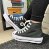 Converse Bota Negro - Plataforma