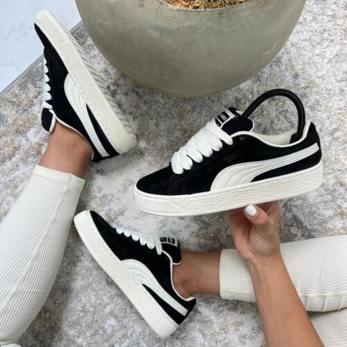 Puma Suede XL Negro - Blanco