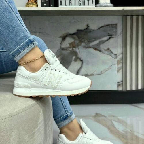 New Balance 574 Blanco