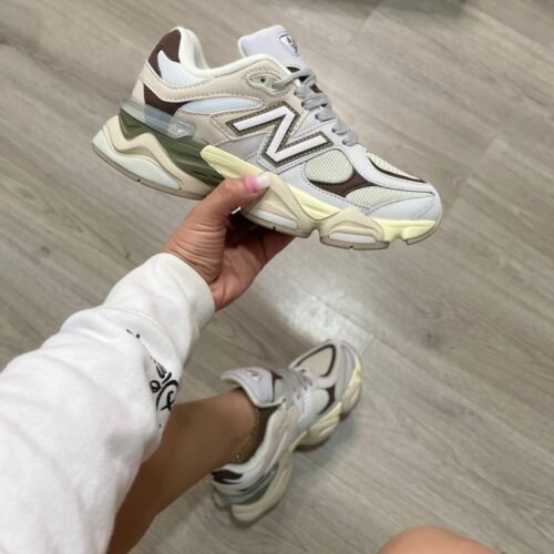 New Balance 9060 Verde-Café