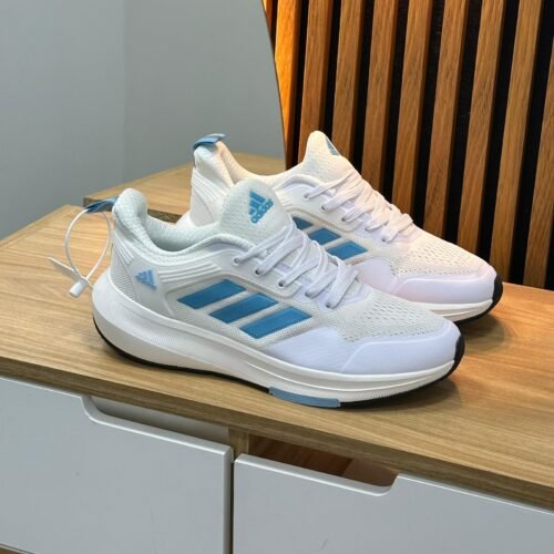 Adidas Bounce Blanco-Azul