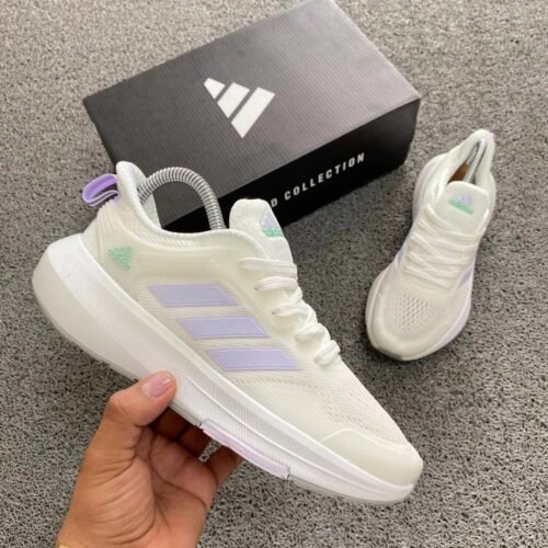 Adidas Bounce Blanco-Lila