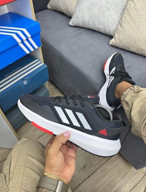 Adidas Bounce Negro-Rojo