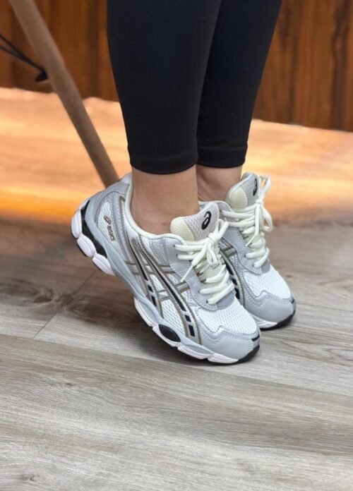 Asics Gel Nyc Gris-Café